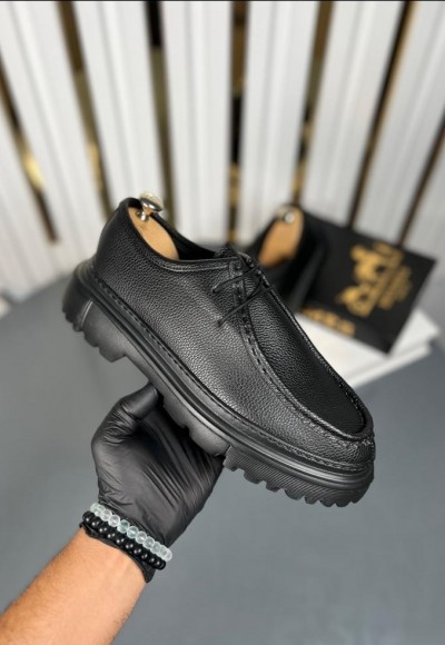 İTHAL YENİ SEZON ZR CASUAL MODEL - SİYAH PÜTÜR DERİ İTHAL YENİ SEZON ZR CASUAL MODEL - SİYAH PÜTÜR DERİ