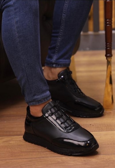 İTHAL YENİ SEZON ZR CASUAL MODEL - SİYAH RUGAN İTHAL YENİ SEZON ZR CASUAL MODEL - SİYAH RUGAN