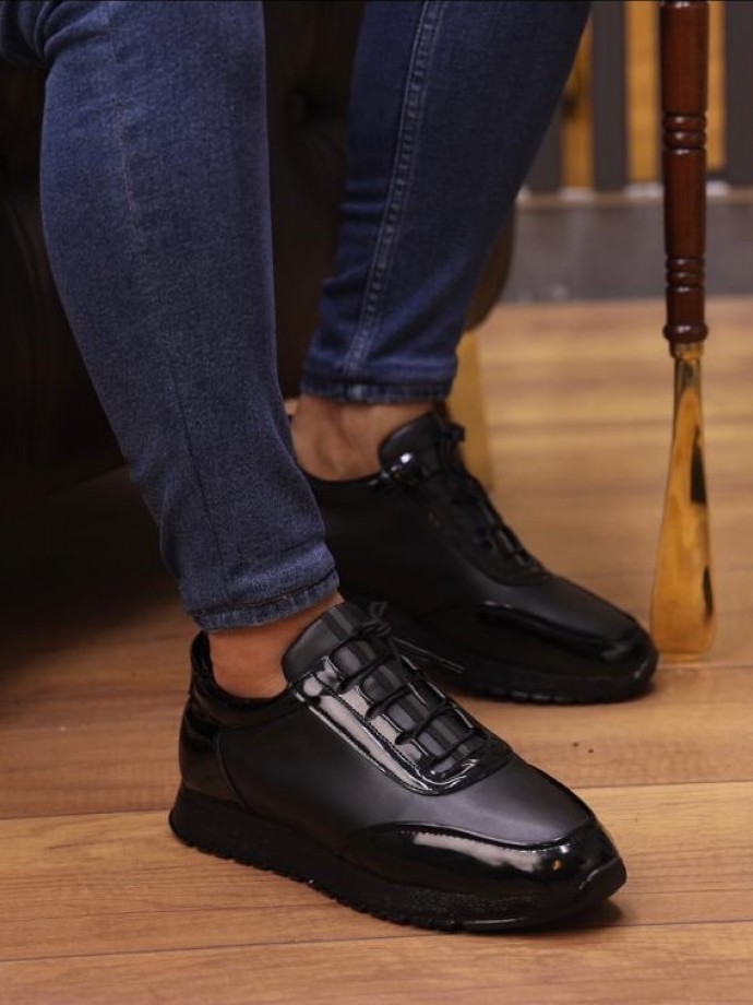 İTHAL YENİ SEZON ZR CASUAL MODEL - SİYAH RUGAN İTHAL YENİ SEZON ZR CASUAL MODEL - SİYAH RUGAN