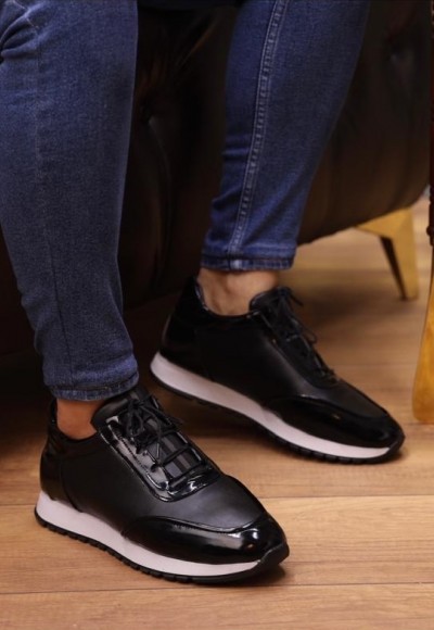 İTHAL YENİ SEZON ZR CASUAL MODEL - SİYAH RUGAN İTHAL YENİ SEZON ZR CASUAL MODEL - SİYAH RUGAN