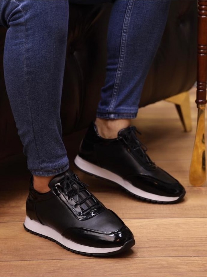 İTHAL YENİ SEZON ZR CASUAL MODEL - SİYAH RUGAN İTHAL YENİ SEZON ZR CASUAL MODEL - SİYAH RUGAN