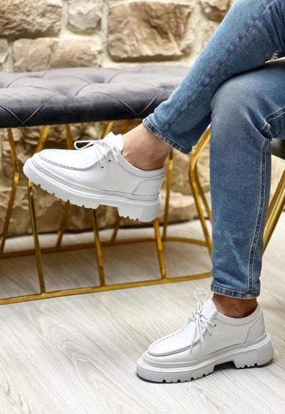 İTHAL YENİ SEZON CASUAL ZR MODEL - BEYAZ DERİ MAT İTHAL YENİ SEZON CASUAL ZR MODEL - BEYAZ DERİ MAT