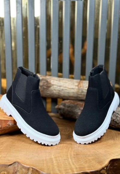 YENİ SEZON CHELSEA FERMUARLI BOT - SİYAH SÜET YENİ SEZON CHELSEA FERMUARLI BOT - SİYAH SÜET