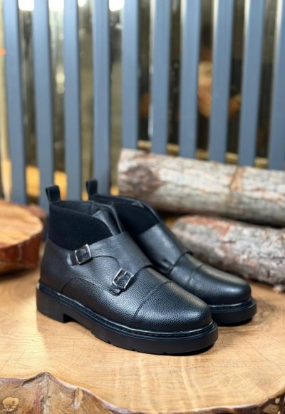 YENİ SEZON CHELSEA ÇİFT TOKA BOT - SİYAH DERİ 