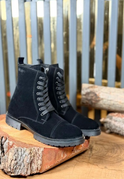  YENİ SEZON CHELSEA POSTAL BOT - SİYAH SÜET