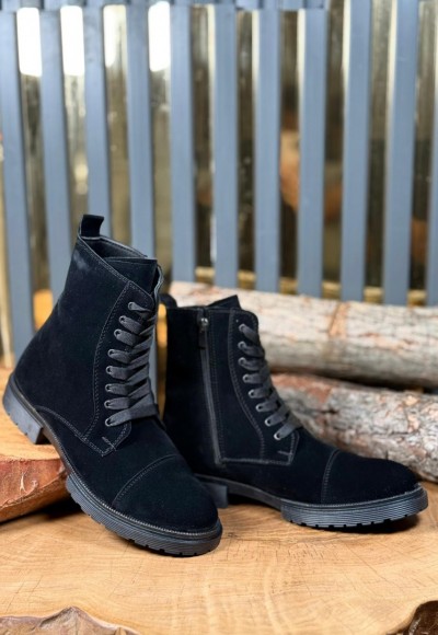  YENİ SEZON CHELSEA POSTAL BOT - SİYAH SÜET