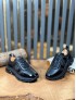 ORJ DERİ İTHAL PRD CASUAL/SPOR EVA TABAN - SİYAH RUGAN VE MAT