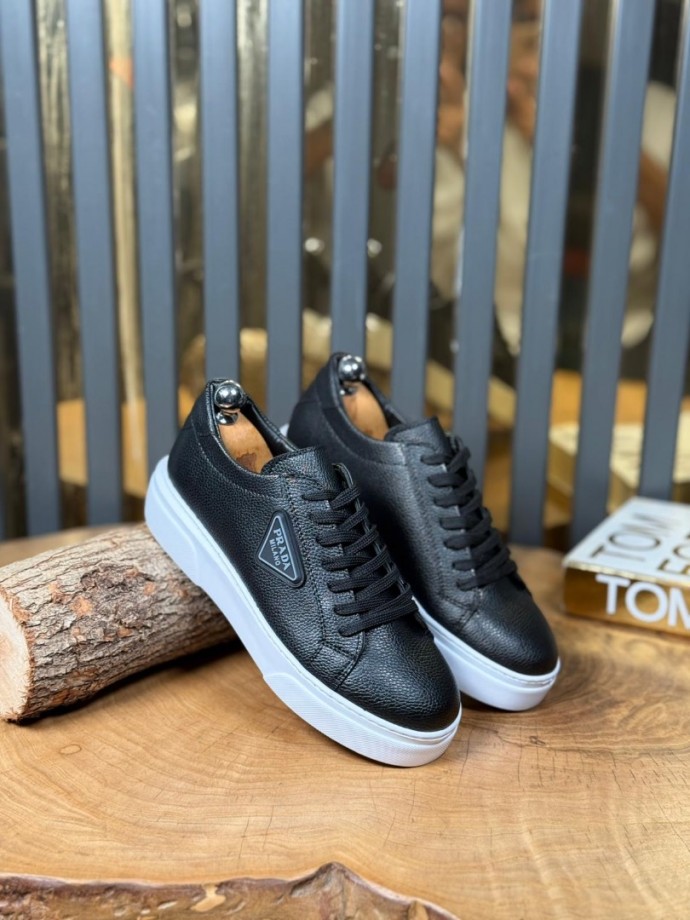  YENİ SEZON PRD CASUAL MODEL - SİYAH DERİ
