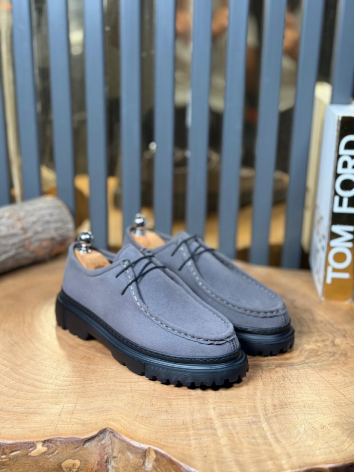 YENİ SEZON ZRA CASUAL MODEL - GRİ SÜET