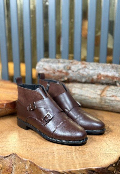 YENİ SEZON CHELSEA ÇİFT TOKA BOT - KAHVE DERİ