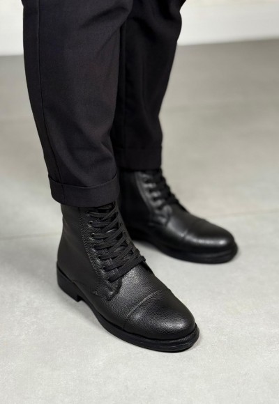  YENİ SEZON CHELSEA POSTAL BOT - SİYAH DERİ BOT