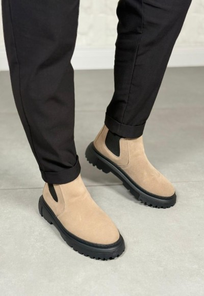 YENİ SEZON CHELSEA BANDAJLI BOT - KUM BEJİ SÜET BOT YENİ SEZON CHELSEA BANDAJLI BOT - KUM BEJİ SÜET BOT