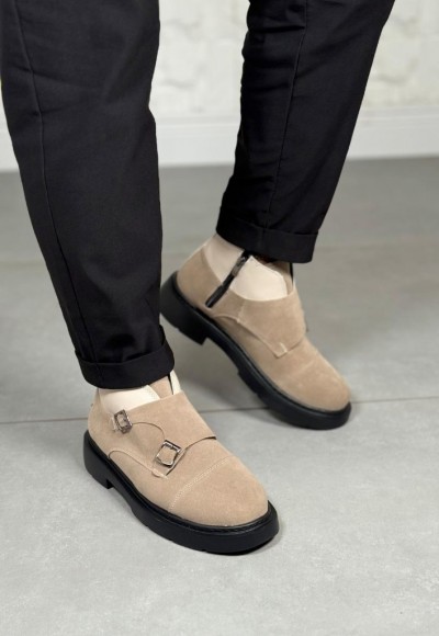 YENİ SEZON KLASİK ÇİFT TOKA MODEL BOT - KUM BEJİ SÜET BOT YENİ SEZON KLASİK ÇİFT TOKA MODEL BOT - KUM BEJİ SÜET BOT