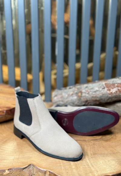 YENİ SEZON KLASİK İTALYAN BABDAJLI BOT - KUM BEJİ SÜET BOT YENİ SEZON KLASİK İTALYAN BABDAJLI BOT - KUM BEJİ SÜET BOT