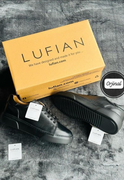 YENİ SEZON LFN CASUAL MODEL - SİYAH MAT DERİ YENİ SEZON LFN CASUAL MODEL - SİYAH MAT DERİ