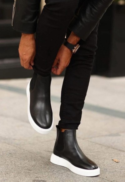 YENİ SEZON CHELSEA SİSLEY EVA BOT - SİYAH SÜET BOT YENİ SEZON CHELSEA SİSLEY EVA BOT - SİYAH SÜET BOT