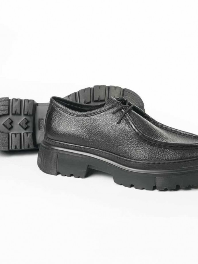 YENİ SEZON ZRA CASUAL MODEL - SİYAH PÜTÜR DERİ
