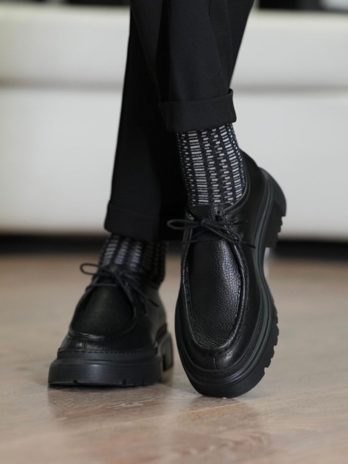 YENİ SEZON ZRA CASUAL MODEL - SİYAH PÜTÜR DERİ