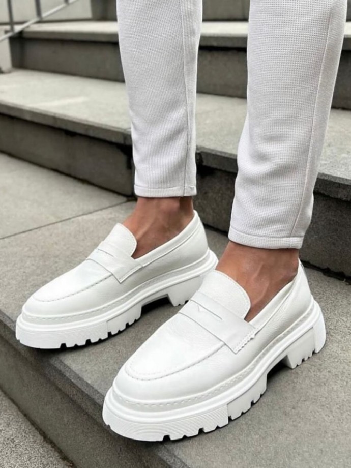 YENİ SEZON ZRA CASUAL MODEL - BEYAZ DERİ