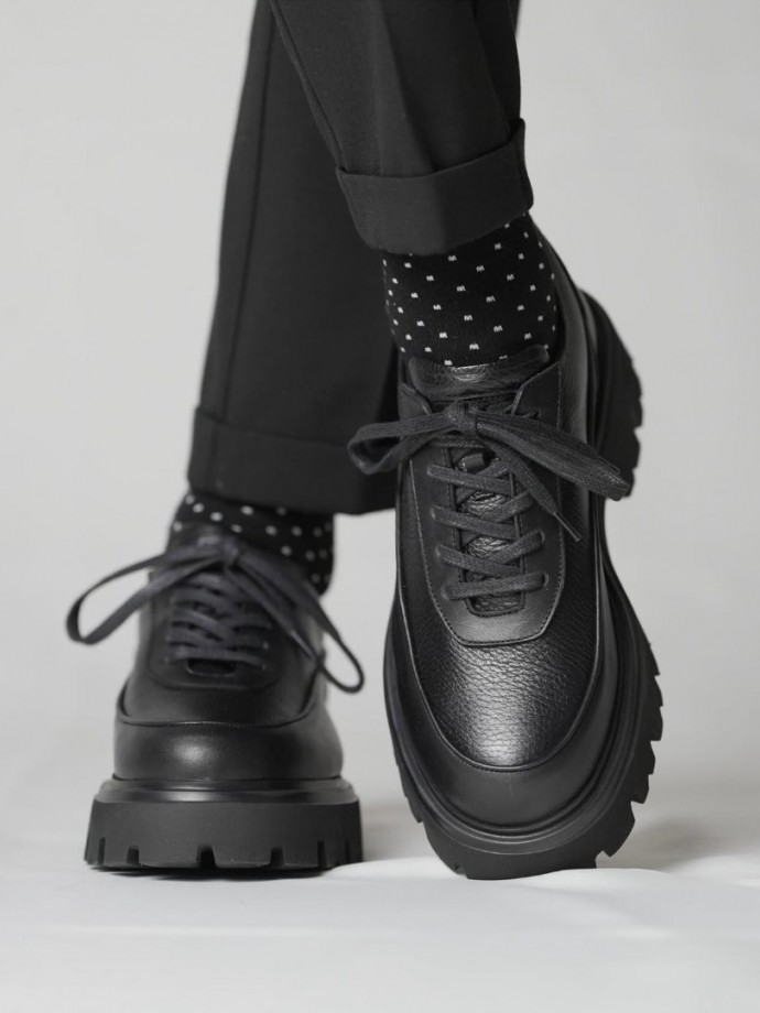 YENİ SEZON ZRA CASUAL MODEL - SİYAH PÜTÜR DERİ