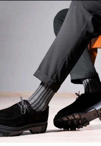 YENİ SEZON ZRA CASUAL MODEL - SİYAH SÜET DERİ