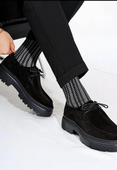 YENİ SEZON ZRA CASUAL MODEL - SİYAH SÜET DERİ YENİ SEZON ZRA CASUAL MODEL - SİYAH SÜET DERİ