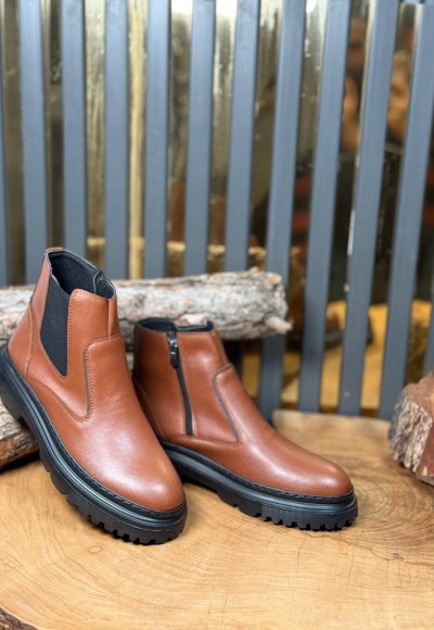 YENİ SEZON CHELSEA FERMUARLI BOT - TABA DERİ BOT