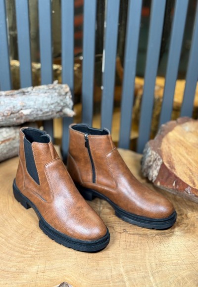 YENİ SEZON CHELSEA CRAZY FERMUARLI BOT - TABA ŞRINQIL DERİ BOT