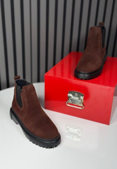 2025 CHELSEA İTALYAN KAHVE SÜET BANDAJLI EVA BOT - KAHVERENGİ SÜET BOT 2025 CHELSEA İTALYAN KAHVE SÜET BANDAJLI EVA BOT - KAHVERENGİ SÜET BOT