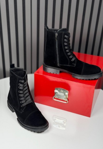 2025 POSTAL SİYAH SÜET BOT  - SİYAH SÜET BOT