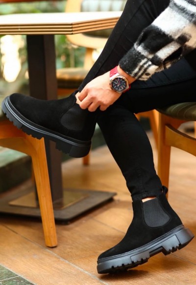 2025 CHELSEA İTALYAN SİYAH SÜET BANDAJLI BOT - SİYAH SÜET BOT 2025 CHELSEA İTALYAN SİYAH SÜET BANDAJLI BOT - SİYAH SÜET BOT