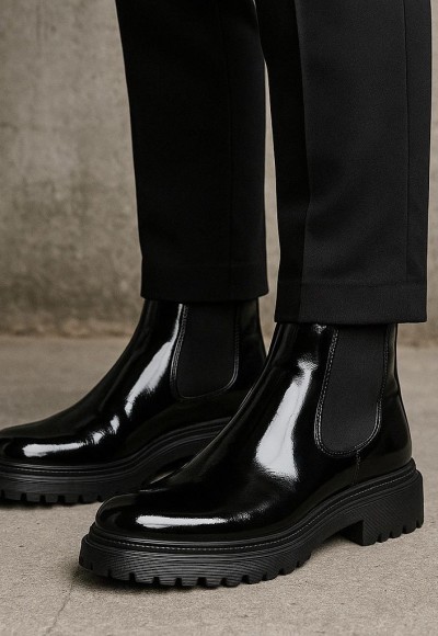 2025 CHELSEA İTALYAN SİYAH RUGAN BANDAJLI BOT - SİYAH RUGAN BOT 2025 CHELSEA İTALYAN SİYAH RUGAN BANDAJLI BOT - SİYAH RUGAN BOT