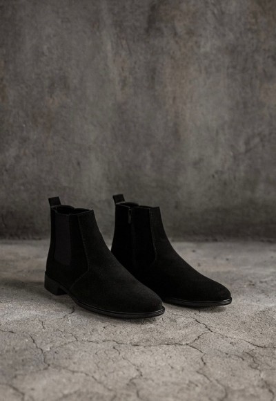 2025 KLASİK İTALYAN SİYAH SÜET FERMUARLI BOT - SİYAH SÜET BOT 2025 KLASİK İTALYAN SİYAH SÜET FERMUARLI BOT - SİYAH SÜET BOT