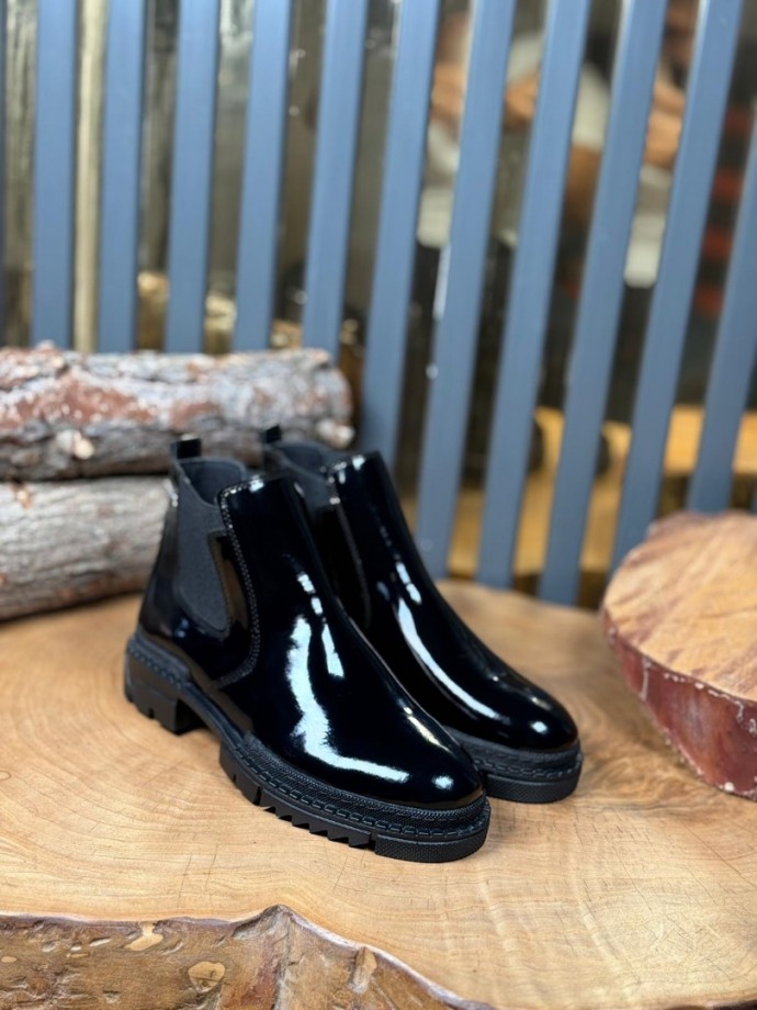 2025 PRD CHELSEA SİYAH RUGAN  BANDAJLI EVA  BOT - SİYAH RUGAN  BOT