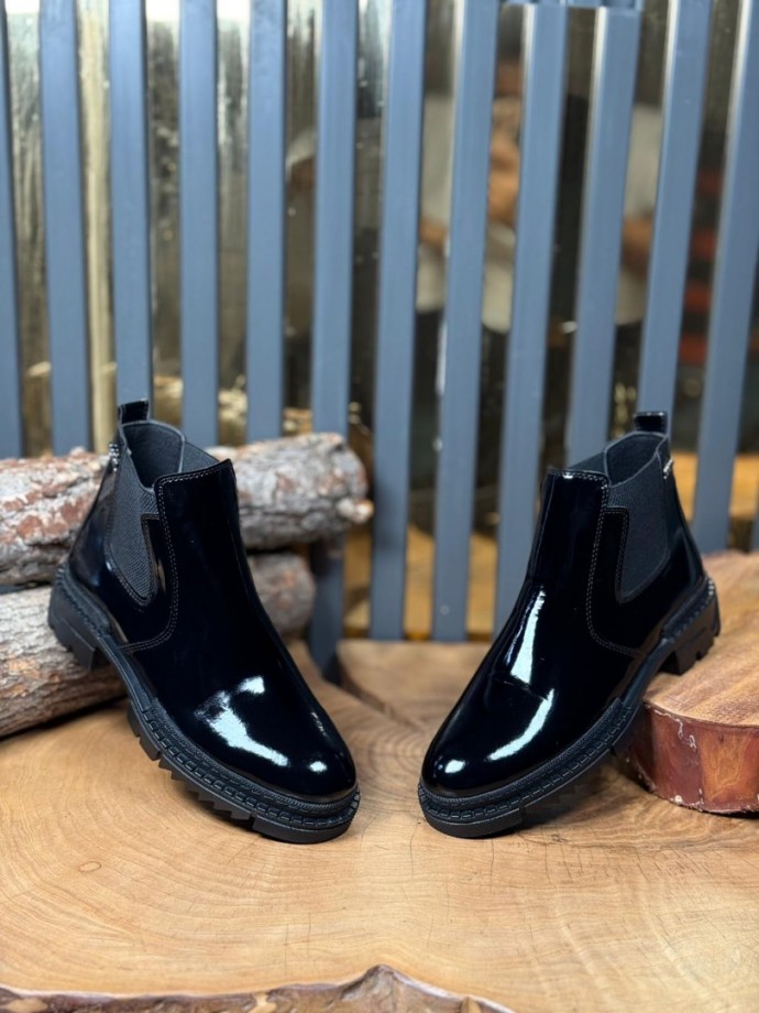 2025 PRD CHELSEA SİYAH RUGAN  BANDAJLI EVA  BOT - SİYAH RUGAN  BOT