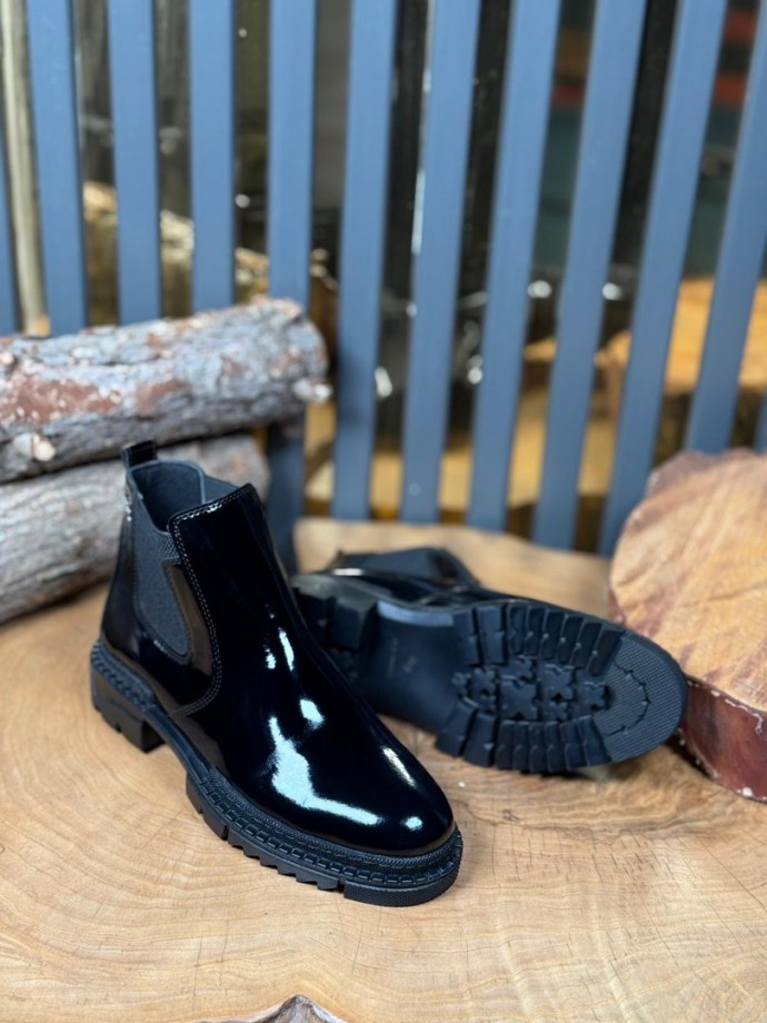 2025 PRD CHELSEA SİYAH RUGAN  BANDAJLI EVA  BOT - SİYAH RUGAN  BOT