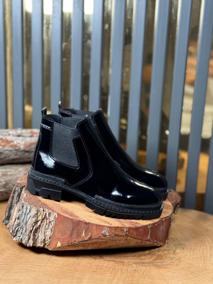 2025 PRD CHELSEA SİYAH RUGAN  BANDAJLI EVA  BOT - SİYAH RUGAN  BOT