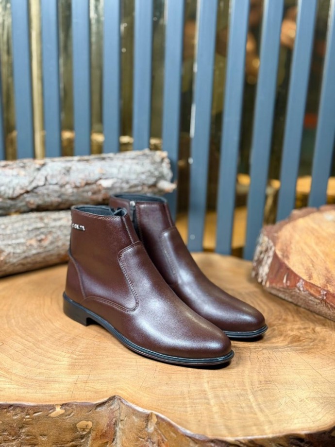 2025 PRD İTALYAN KKASİK KAHVE FERMUARLI BOT  - KAHVE DERİ BOT