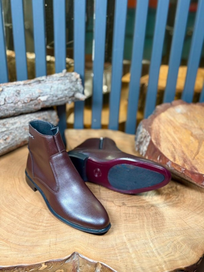 2025 PRD İTALYAN KKASİK KAHVE FERMUARLI BOT  - KAHVE DERİ BOT