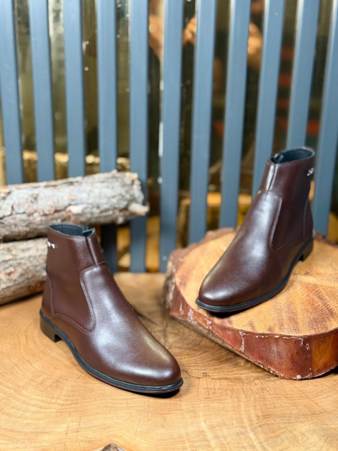 2025 PRD İTALYAN KKASİK KAHVE FERMUARLI BOT  - KAHVE DERİ BOT