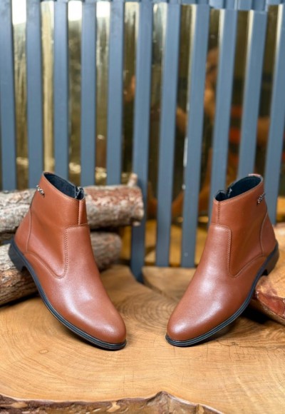 2025 PRD İTALYAN KLASİK TABA FERMUARLI BOT - TABA DERİ BOT