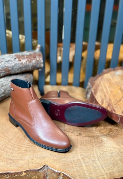 2025 PRD İTALYAN KLASİK TABA FERMUARLI BOT - TABA DERİ BOT