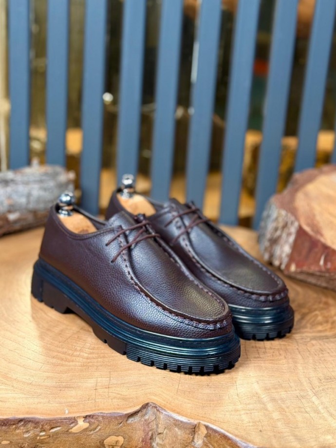 2025 YENİ SEZON PRD KAHVE PÜTÜR DERİ  CASUAL - KAHVE PÜTÜR DERİ