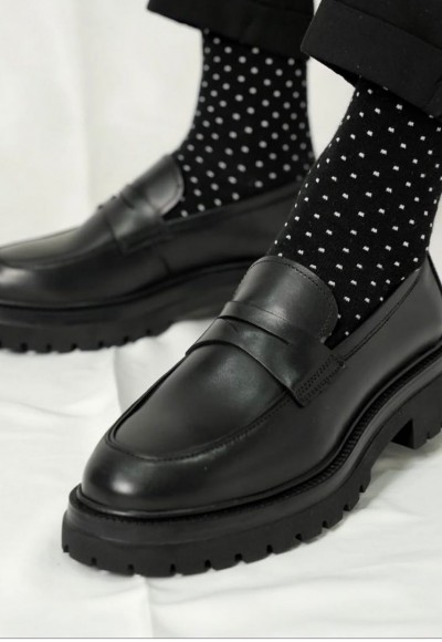 2025 YENİ SEZON CASUAL SİYAH MAT DERİ  - SİYAH MAT DERi