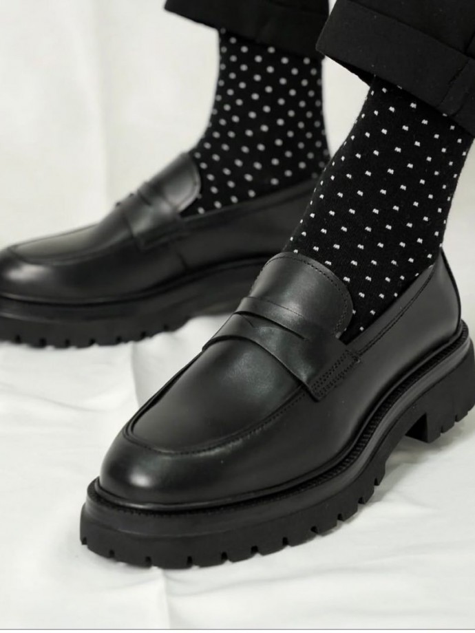 2025 YENİ SEZON CASUAL SİYAH MAT DERİ  - SİYAH MAT DERi