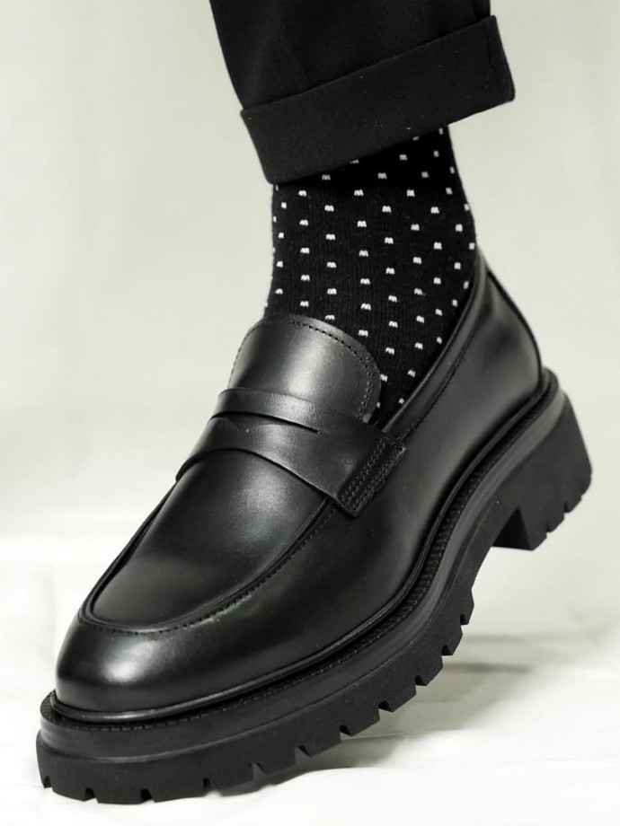 2025 YENİ SEZON CASUAL SİYAH MAT DERİ  - SİYAH MAT DERi