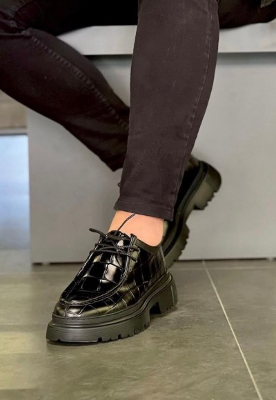 2025 YENİ SEZON CASUAL SİYAH KROKAN DERİ - SİYAH KROKAN DERİ 2025 YENİ SEZON CASUAL SİYAH KROKAN DERİ - SİYAH KROKAN DERİ