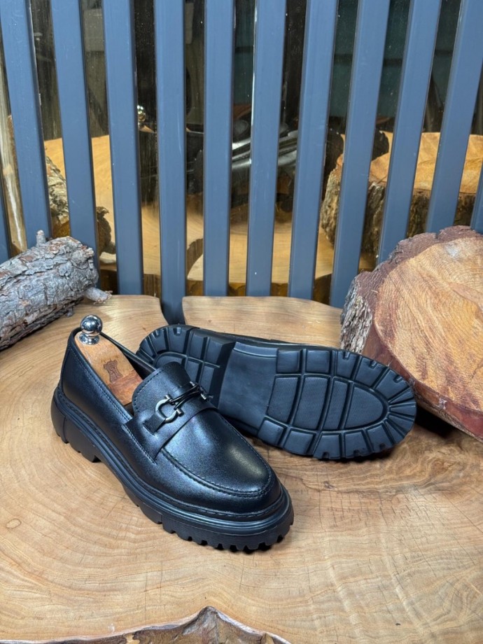 2025 YENİ SEZON TOKALI SİYAH MAT DERİ - SİYAH MAT DERİ