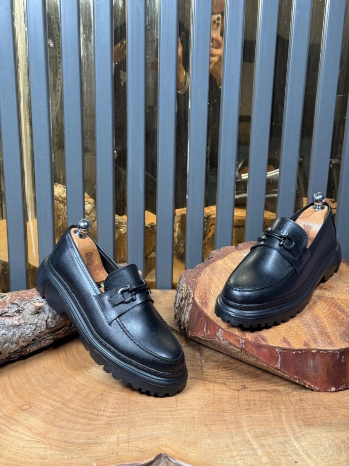 2025 YENİ SEZON TOKALI SİYAH MAT DERİ - SİYAH MAT DERİ