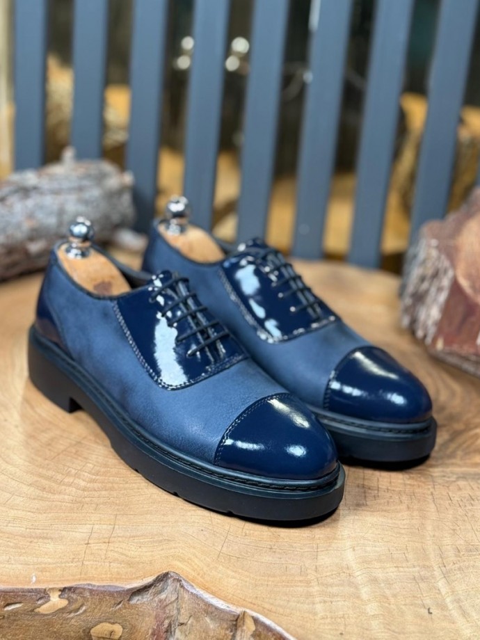 2025 YENİ SEZON ZRA LACİVERT RUGAN DERİ -  LACİVERT RUGAN DERİ   